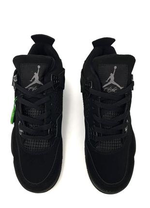 Nike air jordan retro 4 black