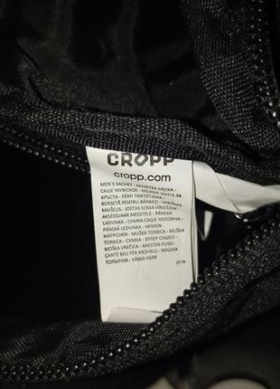 Текстильная черная сумка на пояс cropp+подарок8 фото