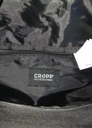 Текстильная черная сумка на пояс cropp+подарок10 фото