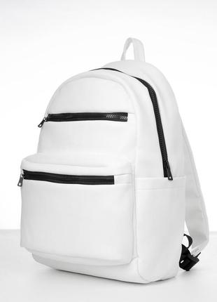 Женский рюкзак sambag zard lkt - белый5 фото