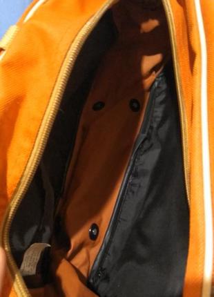 Оранжевая сумка кейс несессер  la redoute4 фото