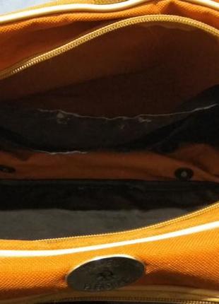 Оранжевая сумка кейс несессер  la redoute5 фото