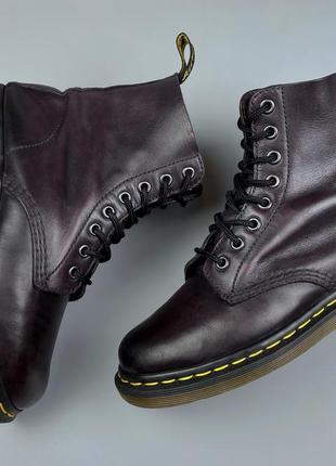 Ботинки dr. martens 1460 pascal purple cherry размер 37 оригинал1 фото