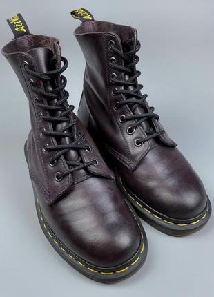 Ботинки dr. martens 1460 pascal purple cherry размер 37 оригинал3 фото