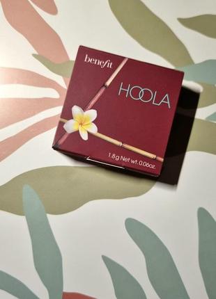 Матовый мини бронзер скульптор benefit hoola matte bronzer 1.8 г