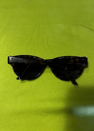 Samco 1960s bug eye wrap  vintage retro black cat eye sunglasses~tortoise~made in italy3 фото