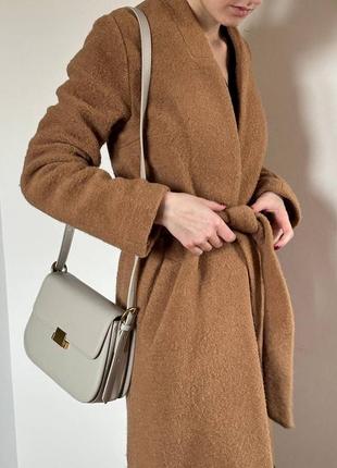Пальто-халат из шерсти размер xs8 фото