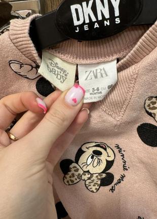 Oversized свитшот zara disney3 фото