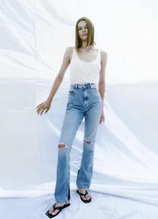 Расклешенные джинсы z1975 облегающего кроя с разрезами р.36