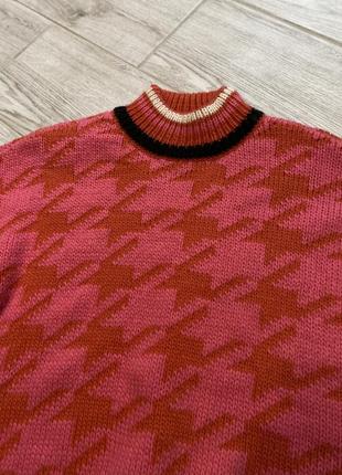 Свитер, связанный свитер под горло3 фото