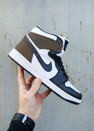 Женские кроссовки jordan 1 guo люкс качество