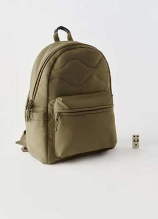 Рюкзак, рюкзак зара, стильный рюкзак зара, стеганый рюкзак зара5 фото