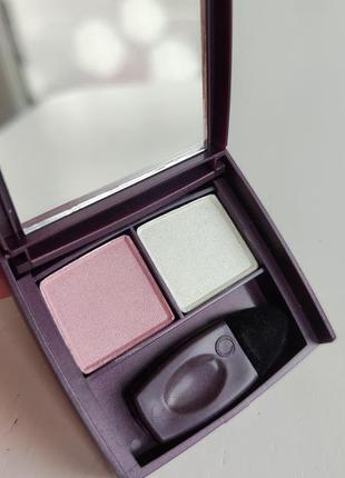 Тени для век глаз двухцветные орифлейм oriflame duo pink frost 33153 фото