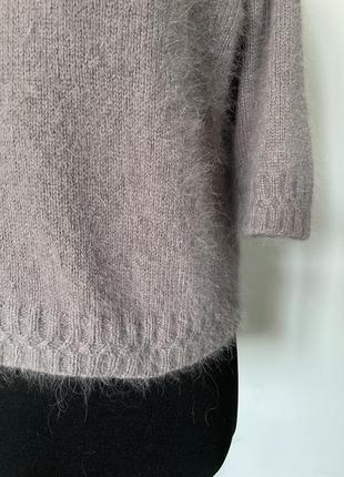 Пуловер джемпер свитер кофта ангоровая шерстяная5 фото
