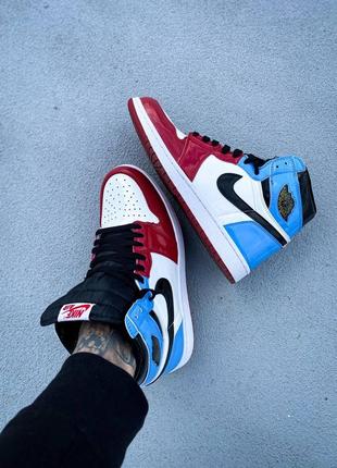 Женские кроссовки jordan 1 high люкс качество8 фото