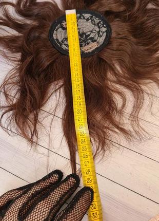 Накладка на макушку топпер 100% натуральный волос