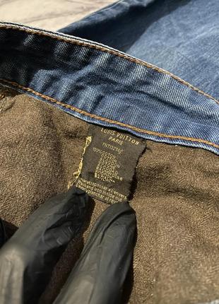 Луи виттон джинсы монограммные винтаж оригинал8 фото