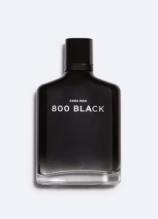 Туалетна вода zara man 800 black еau de toilette 100 мл 0210/6511 фото