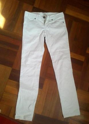 Белые брюки/джинсы only1 фото
