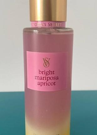 Спрей victoria's secret оригінал bright mariposa apricot