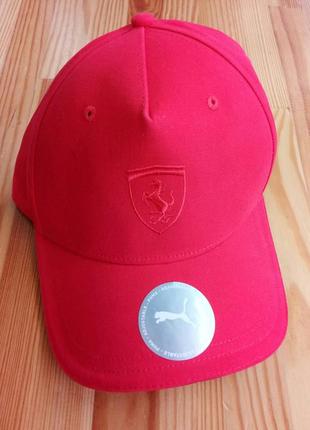 Женская кепка бейсболка puma ferrari sptwr style bb cap6 фото