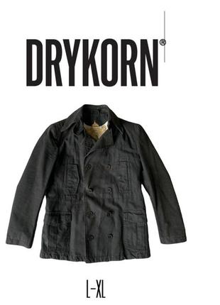 Нова drykorn брутальна куртка-тренч l-xl