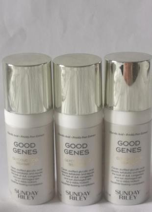 Сыворотка с гликолевой кислотой sunday riley good genes glycolic acid treatment, 3* 8 мл