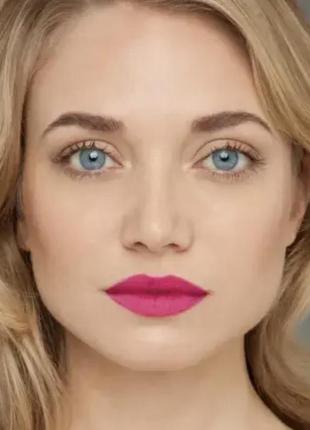 Блиск для губ lancome matte shaker liquid lipstick 378 pink power (рожевий)4 фото