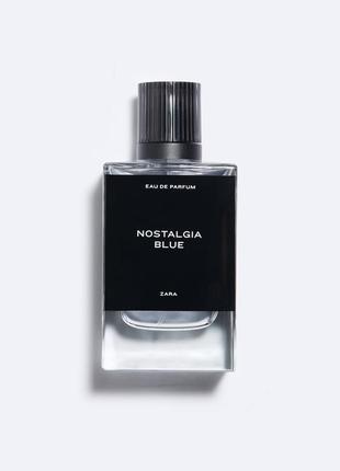 Zara nostalgia blue edp парфюм для мужчин, принадлежит к группе ароматов кожаные.