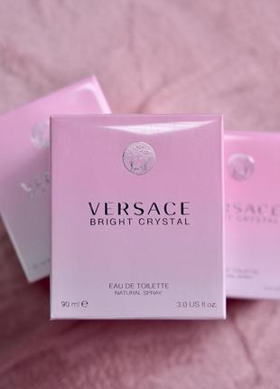 Versace bright crystal женская туалетная вода 100мл2 фото