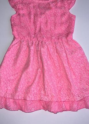 Нарядное платье розового цвета в цветочный принт. 1/ размер:  ✔ 923 фото
