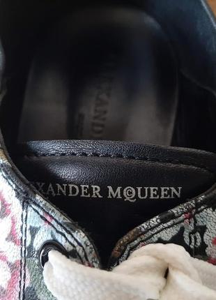 Alexander mcqueen кеды мокасины оригинал р.38 стелька 24,5см7 фото