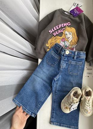 Світшот zara 86 см джинси wide leg zara 18-24 міс