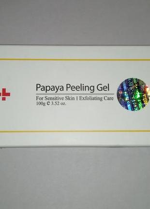 Пилинг-скатка с энзимами cuskin dr. solution papaya peeling gel1 фото