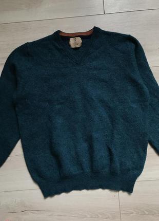 Свитер джемпер пуловер на мальчика 100% шерсть 2nd chapter pure new wool2 фото