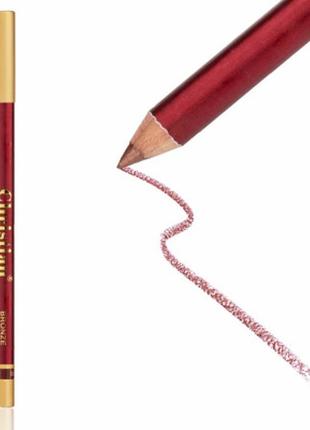 Олівцi для очей і губ - christian eye&lip liner bronze,  natural