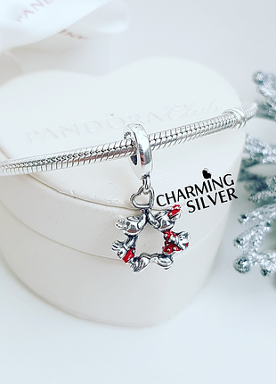 Подвеска pandora disney “mickey &amp; minnie kissing” 790075с01 пандора