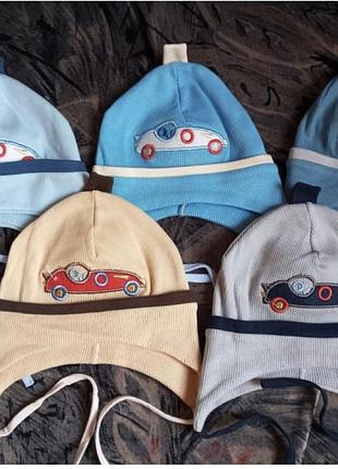 Шапочка для немовлят машинки