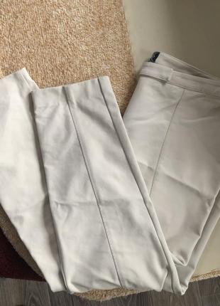 Класичні зручні бежеві брюки 16 розмір 💋2 фото