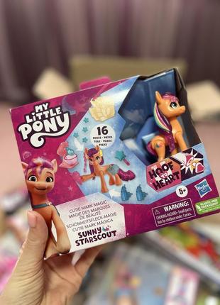 Игровой набор с аксессуарами my little pony sunny