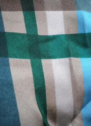 Красивый яркий шейный платок гаврош плотный саржевый шелк globus 54х54см италия10 фото