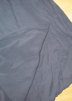 Новая синяя юбка "cotton treders" р. 54 пояс- резинка10 фото