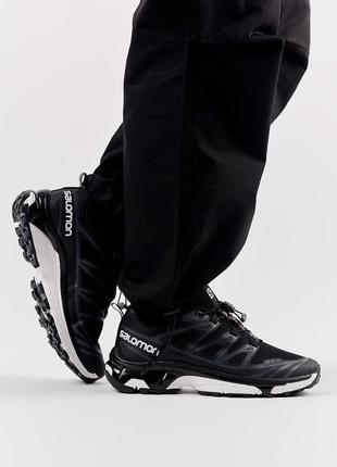 Мужские кроссовки salomon lab xt-6 / саломон / демисезонные / весенние, летние, осенние / обувь / текстиль, нейлон / черные, серые, белые