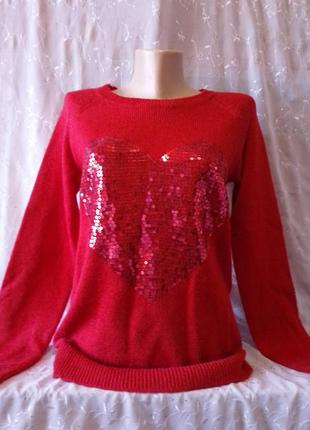 Светр кофта з паєтками 3