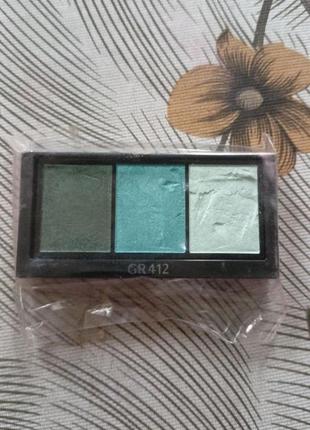 Трио - тени shiseido luminizing satin eye color triogr цвет 412 lido тестер3 фото