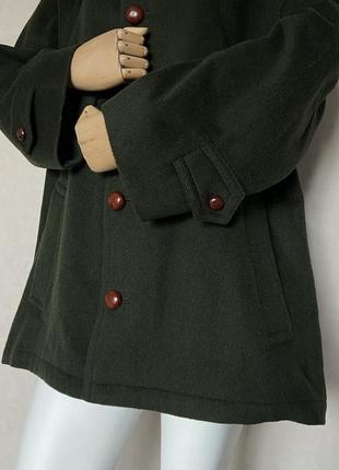 Borsalino - винтажное, шерстяное пальто5 фото