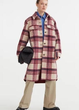 Демисезонное пальто h&m