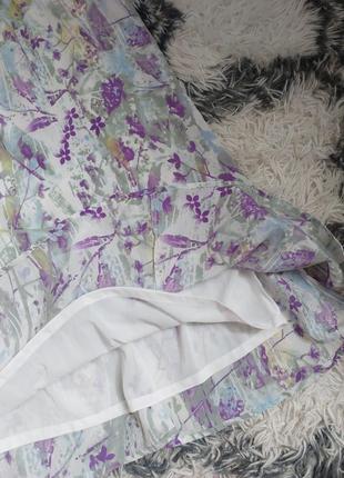 Весенняя цветочная юбка damart миди юбка мыды2 фото