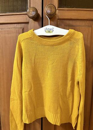 Желтый свитер h&amp;m1 фото