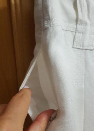 Zara basic льняная юбка5 фото